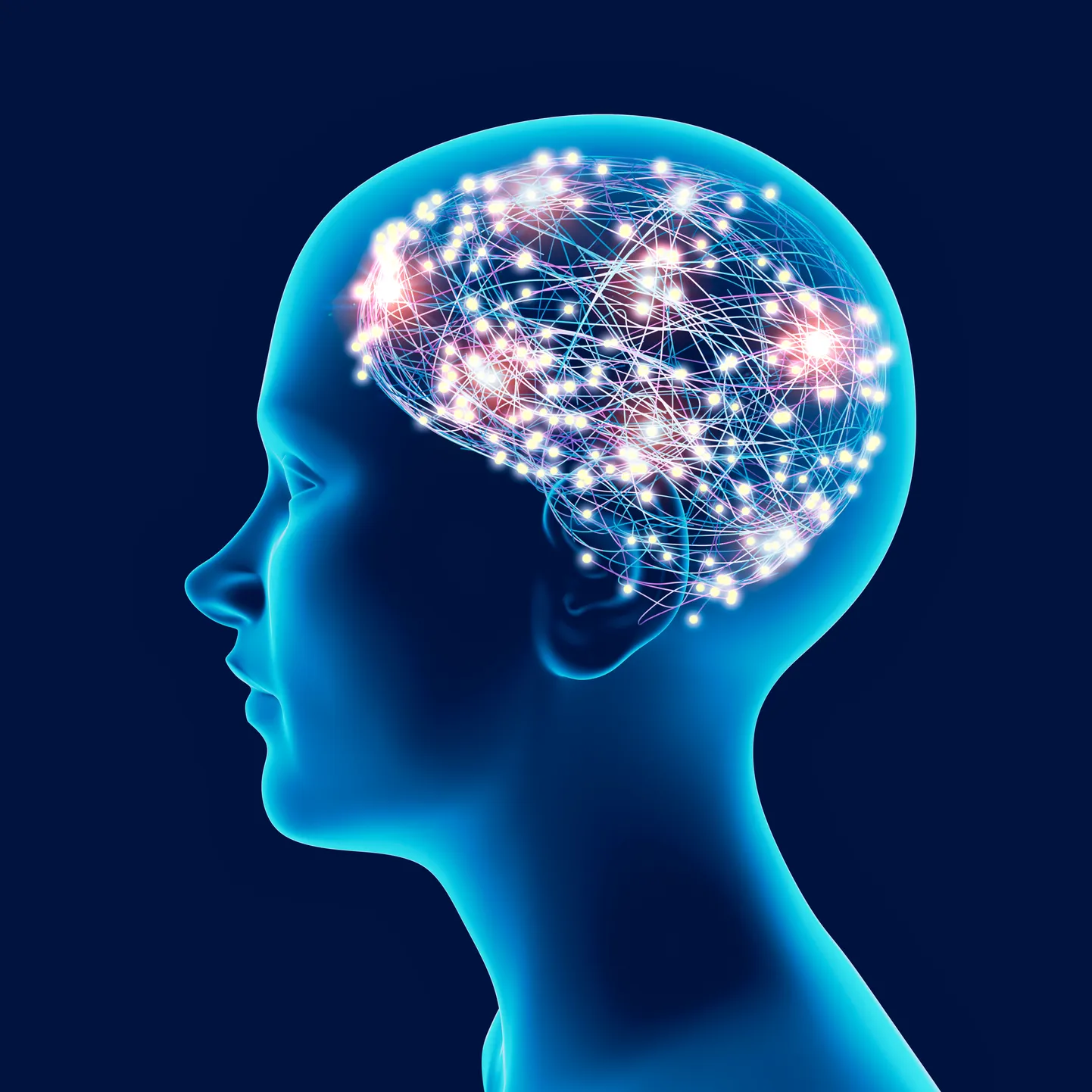 Neuronühendused ajus.