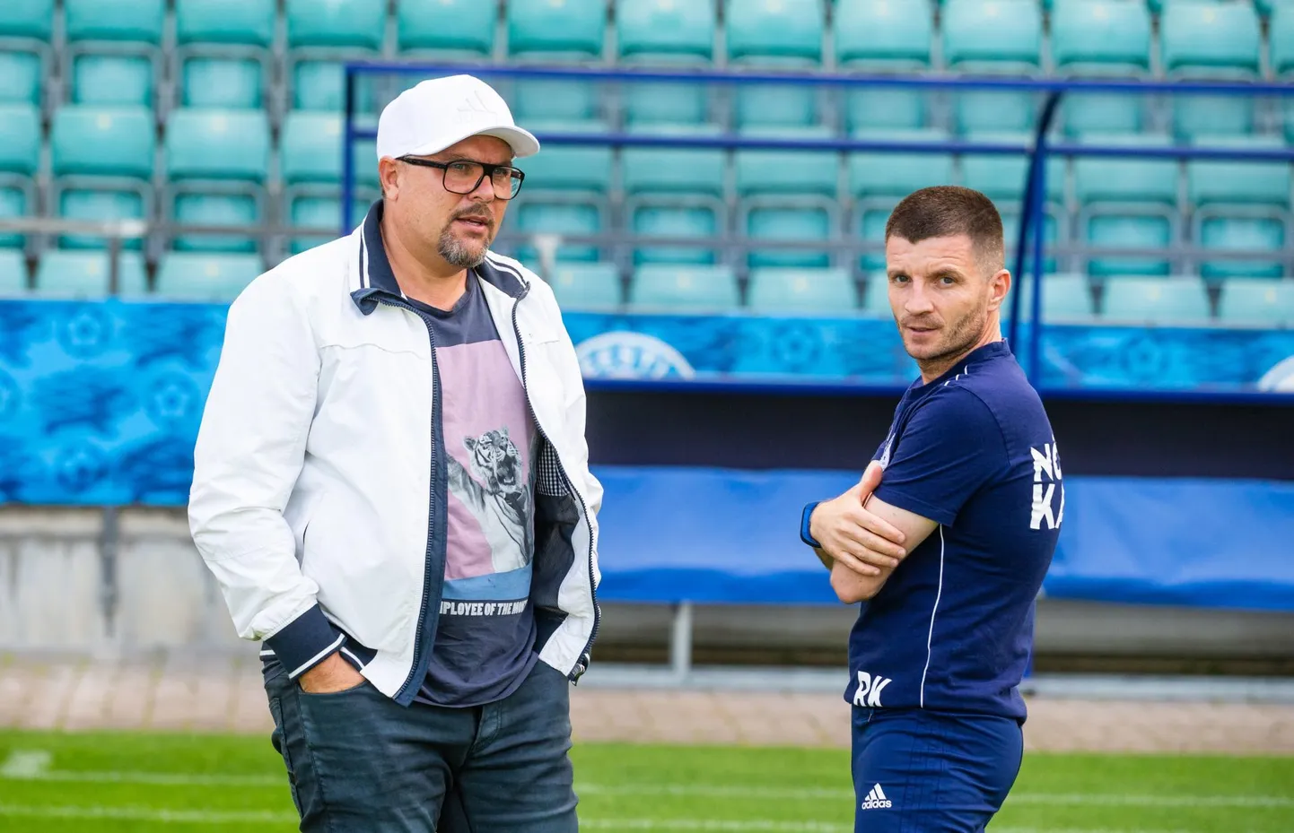 Kuno Tehva (vasakul) ja Roman Kožuhhovski teed lähevad kõikide märkide järgi lahku.