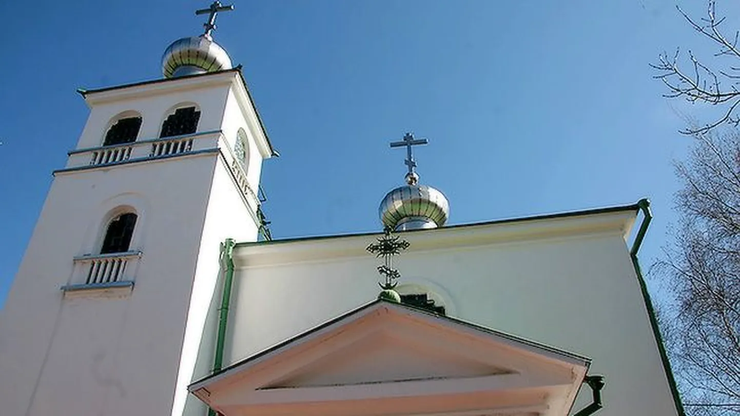 Спасо-Преображенская церковь в Кохтла-Ярве в Паванду.