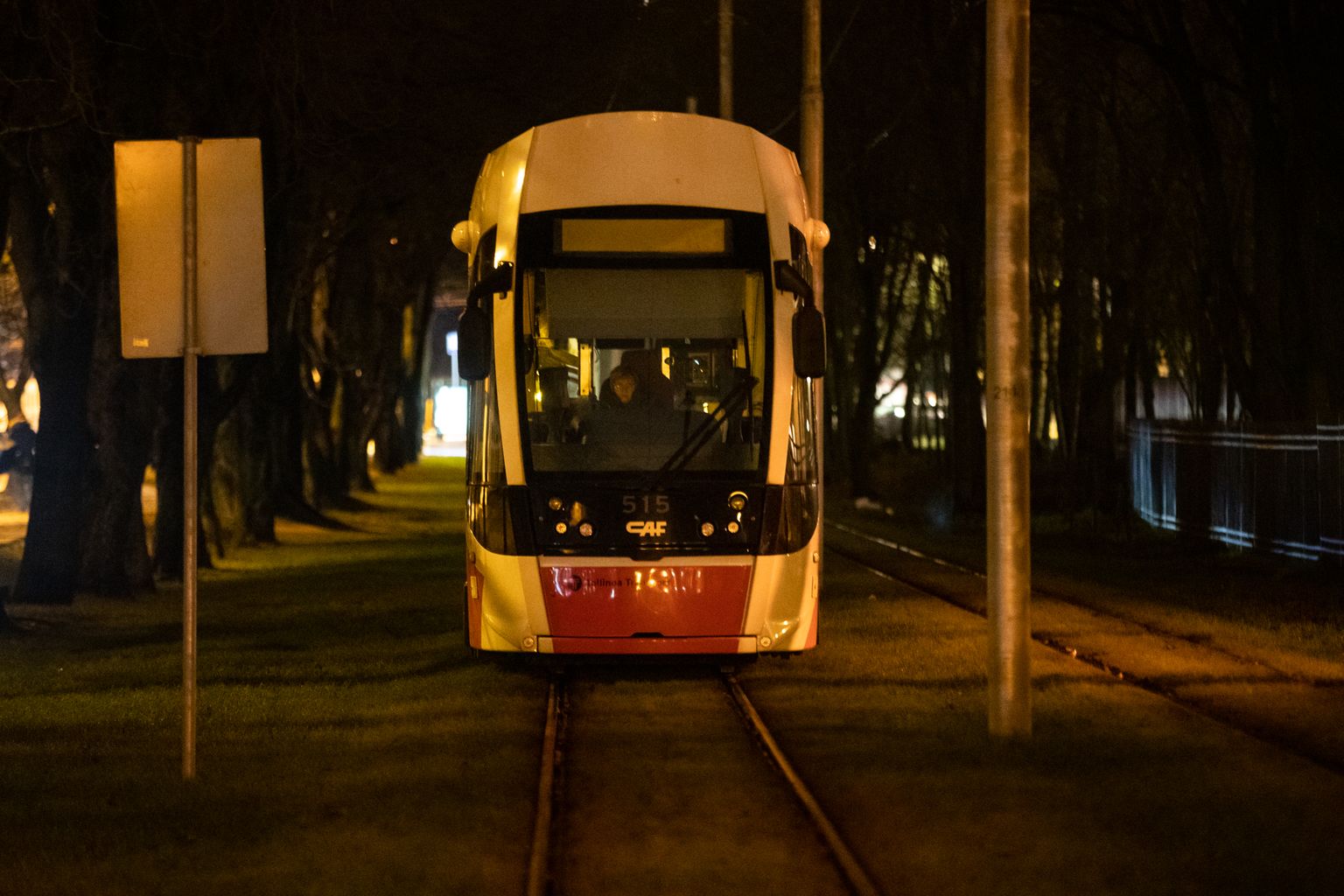 Трамвай в Таллинне. Иллюстративное фото.
