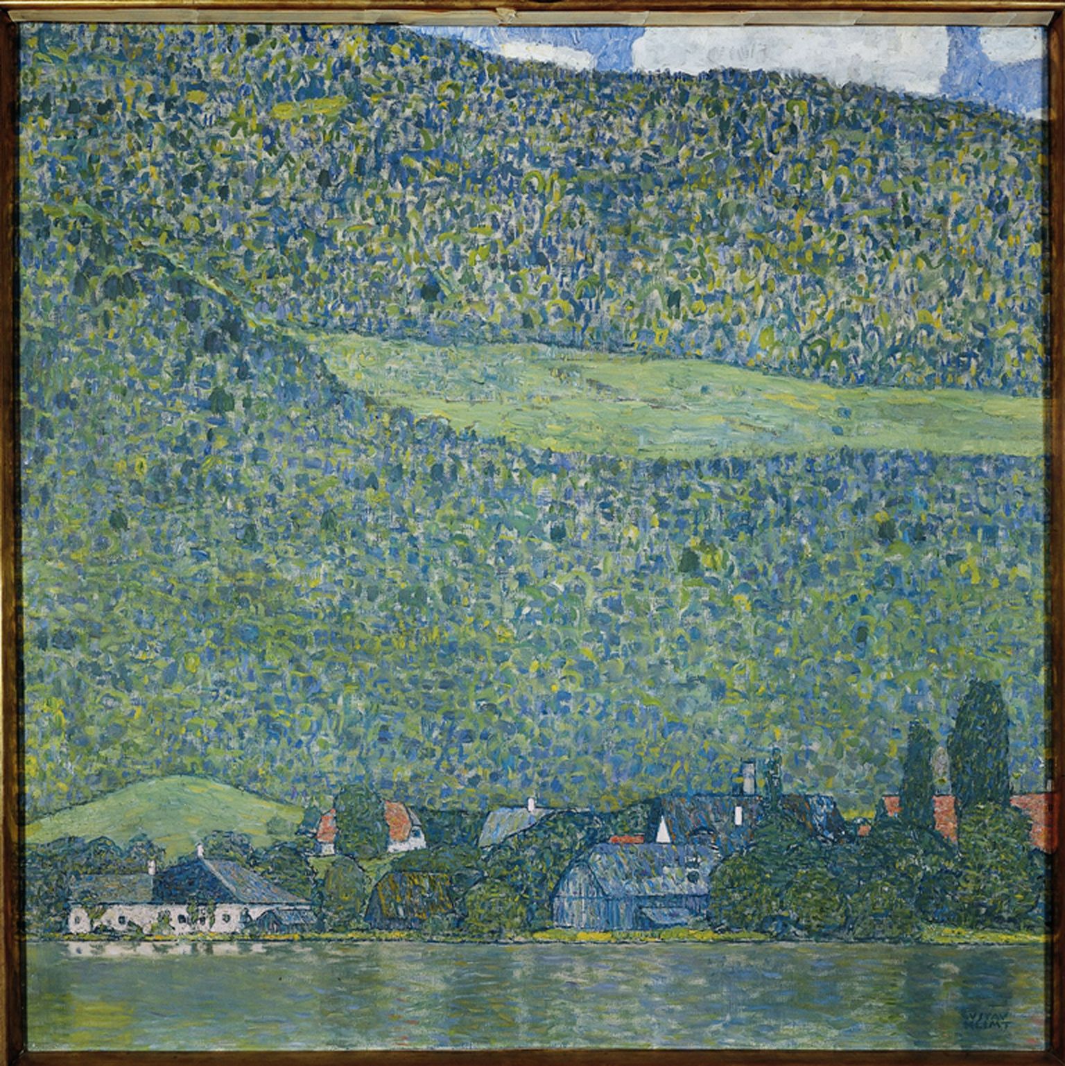 Gustav Klimti maal «Litzlberg am Attersee».