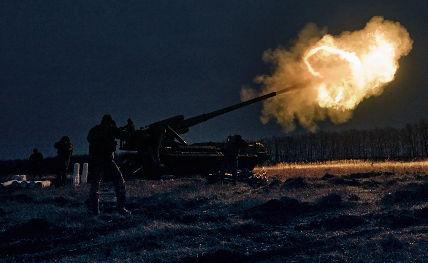 Украинские военные.