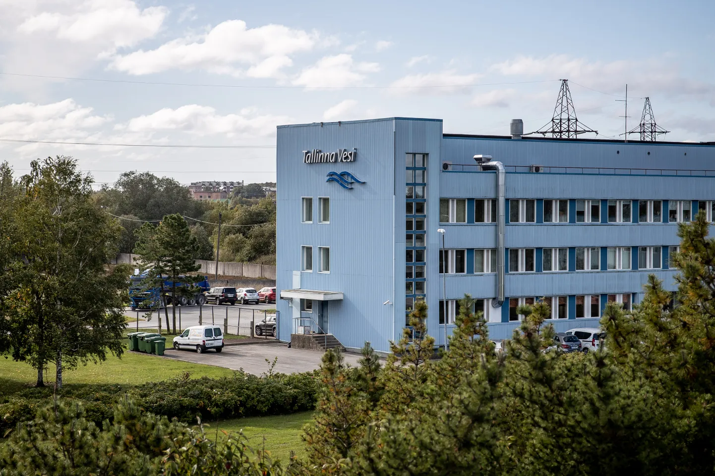 Tallinna Vee hoone Paljassaares.