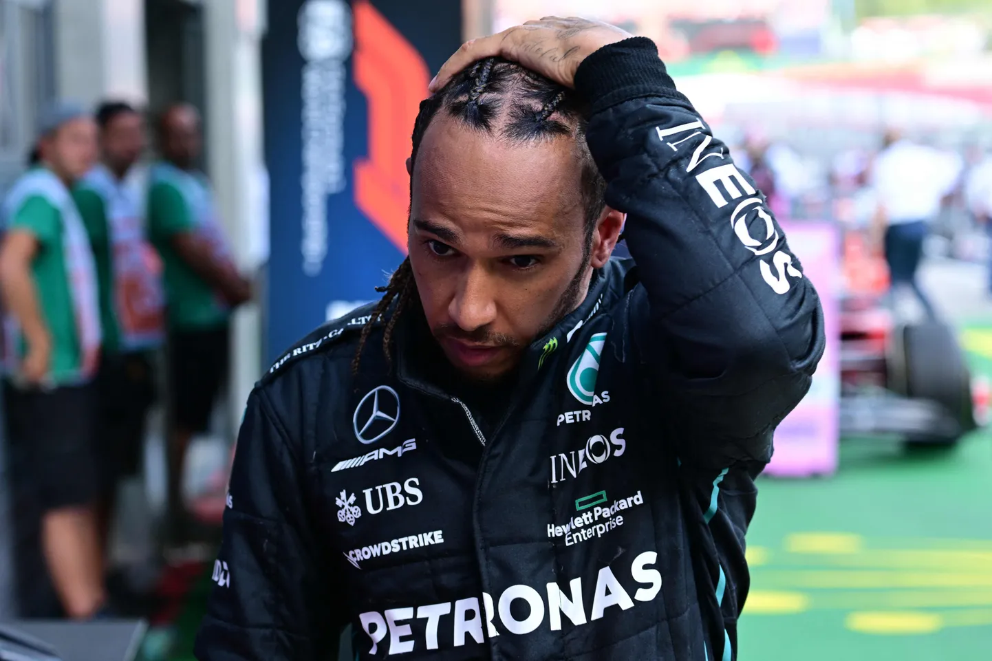 Lewis Hamilton.