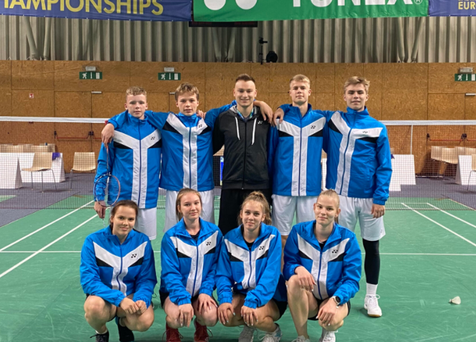 Eesti U17 vanuseklassi sulgpallikoondis.