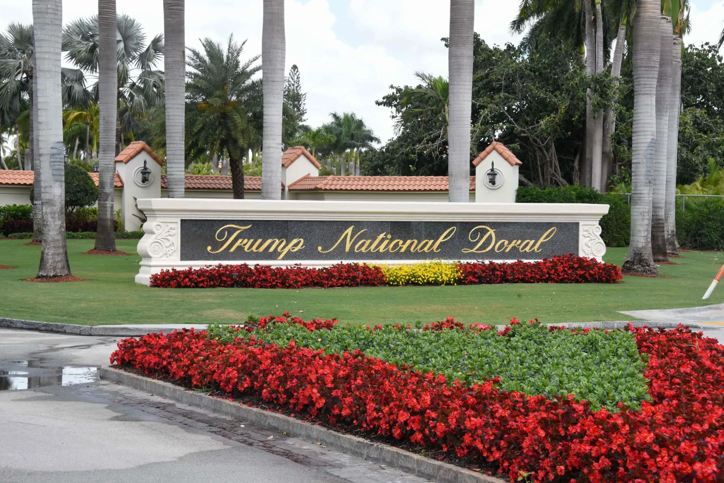 USA presidendi Donald Trumpi golfiklubi Miamis.