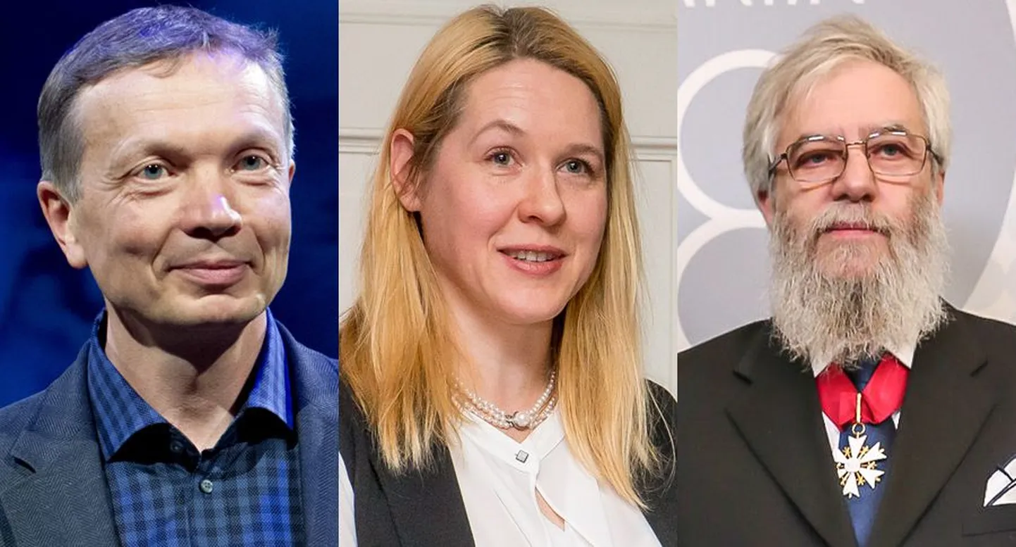 Tõnu Õnnepalu, Maarja Vaino, Mihhail Lotman