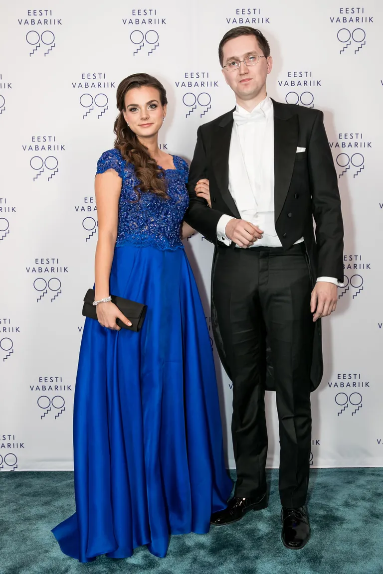 Riigikogu liige Jaak Madison ja Sandra Hiie.