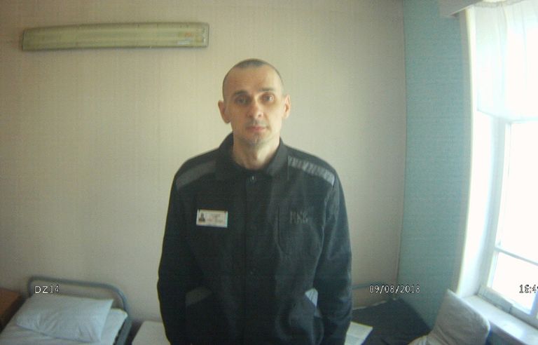 Eelmisel nädalal Oleg Sentsovist vanglas tehtud pilt.