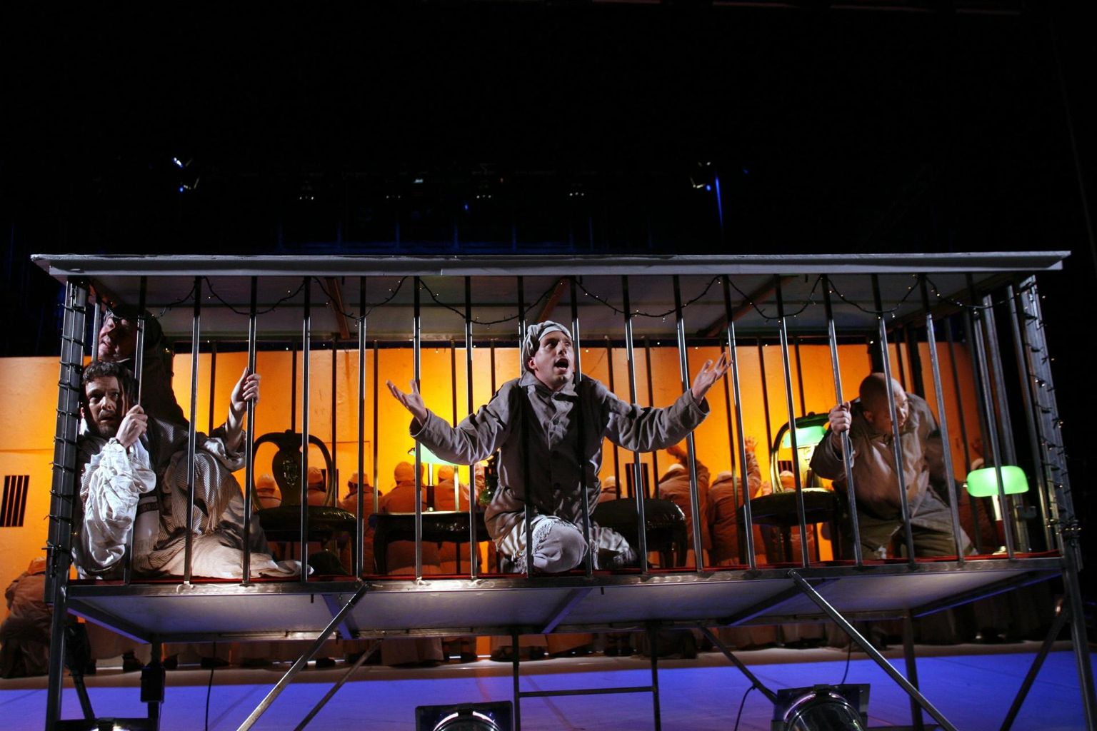 Erkki-Sven Tüüri ooperi "Wallenberg" lavastus Rahvusooperis Estonia 2007. aastal.