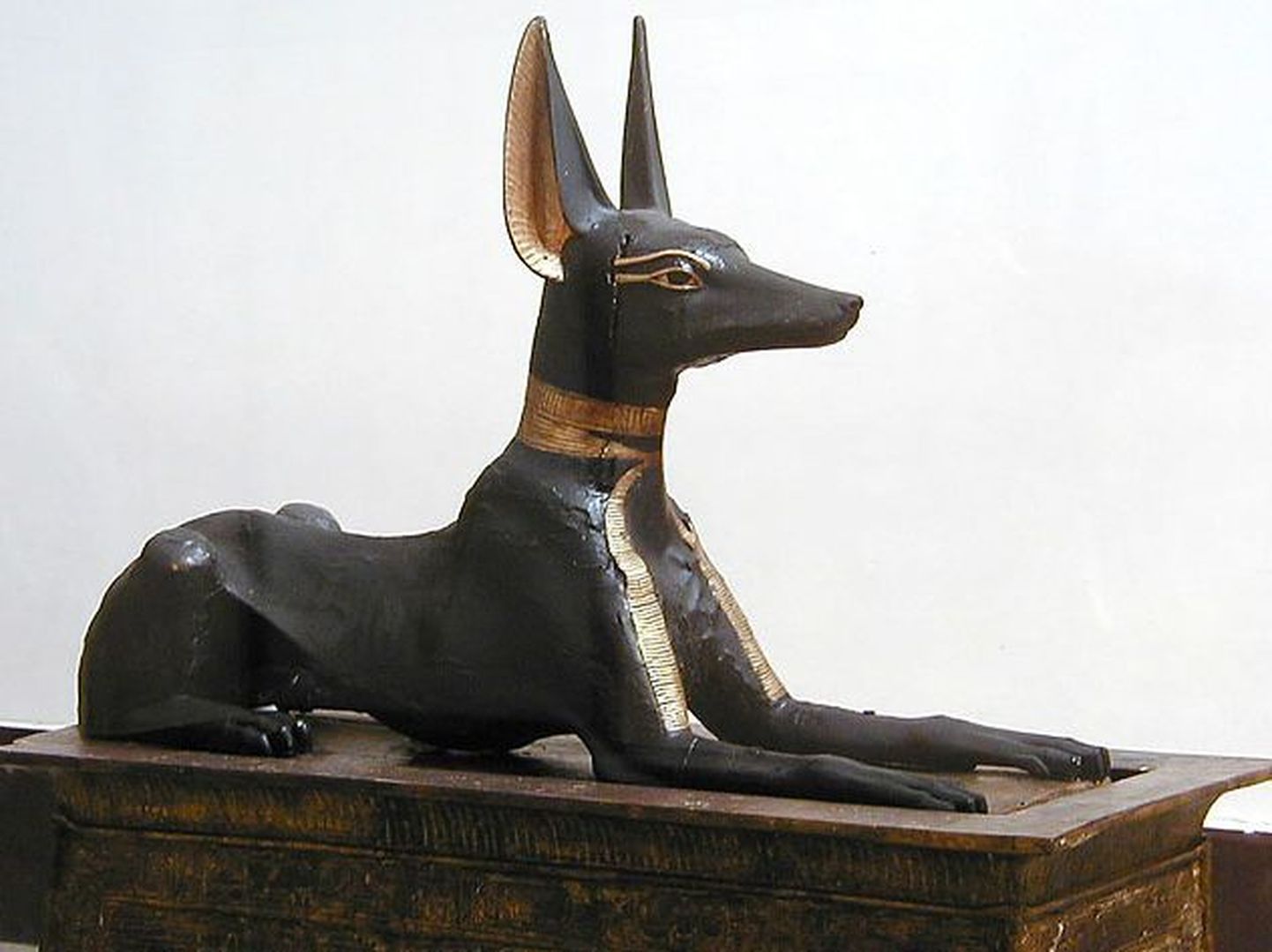 Jumal Anubise kuju Egiptuse muuseumis Kairos