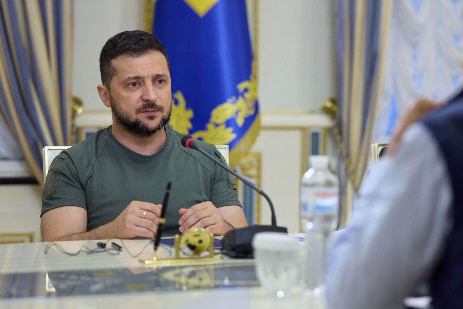 Ukrainas prezidents Volodimirs Zelenskis.