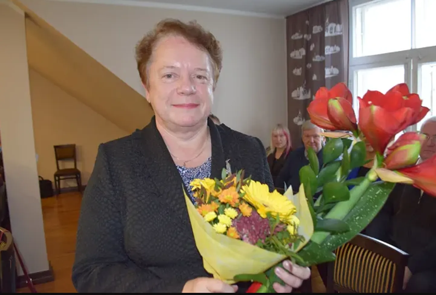 Valga linna aukodanik Külliki Siilak.