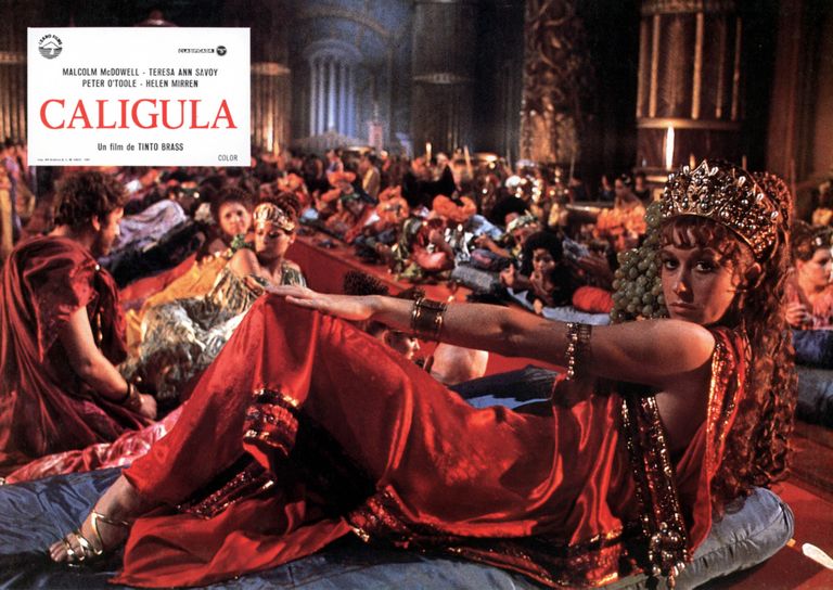 Helen Mirren «Caligula» reklaampostril.