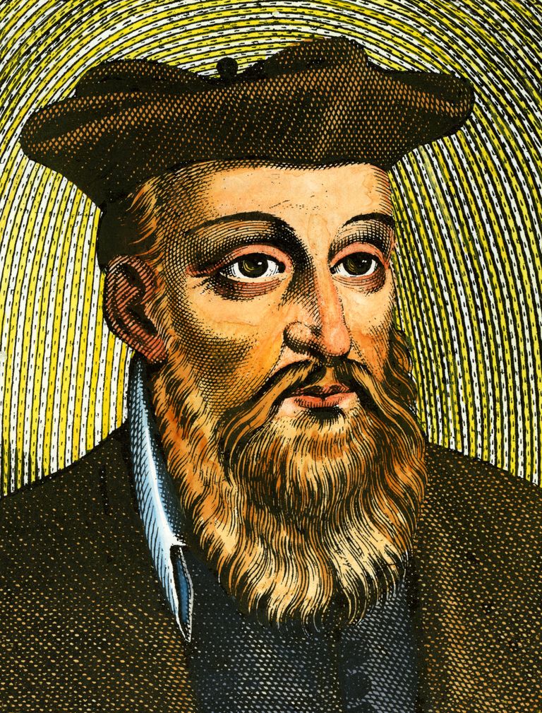 17. sajandi gravüür Nostradamusest.