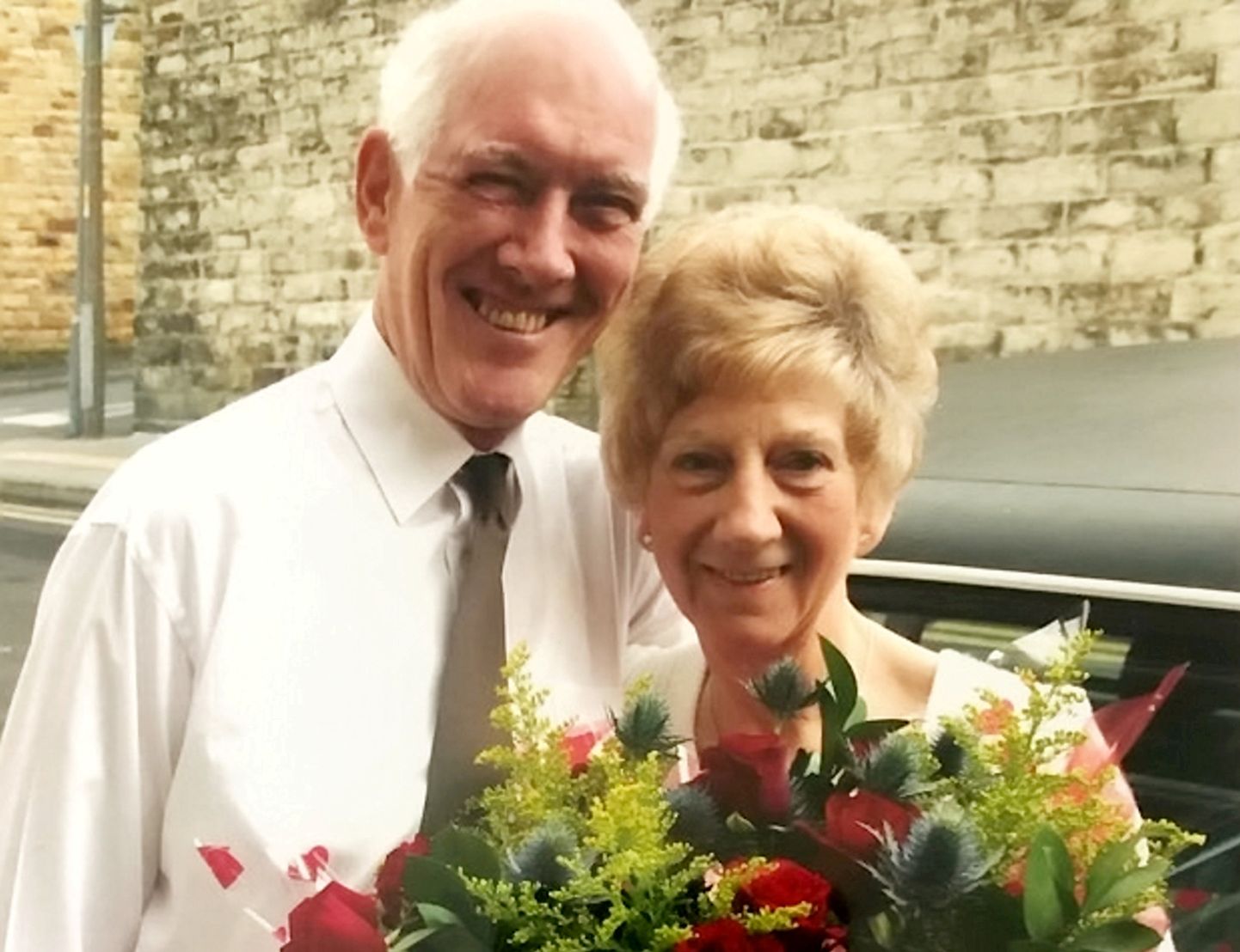 87-aastane Ronald Crowther koos oma naise Dorothy´ga.