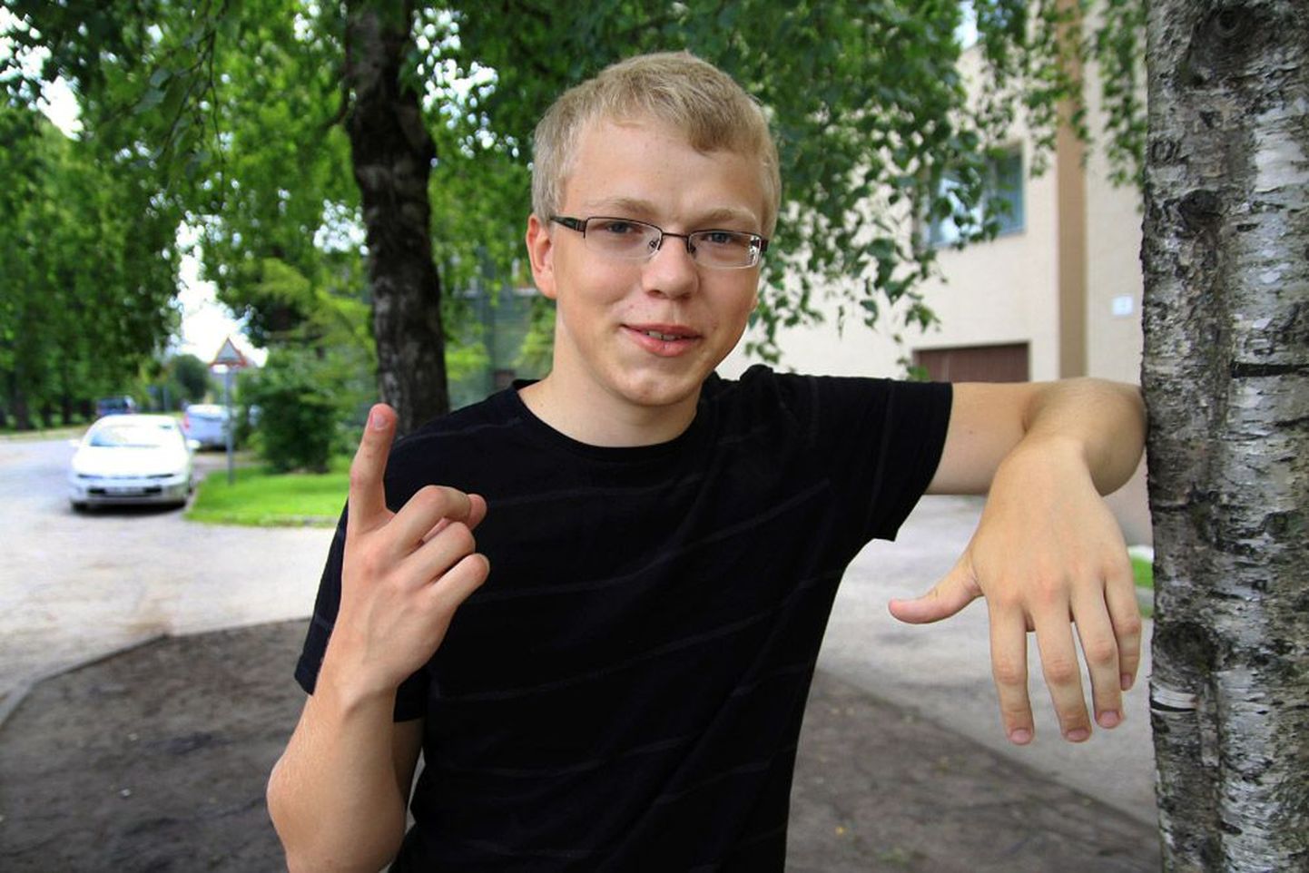 Pärnu Koidula gümnaasiumi lõpetanud Rauno Siinmaa kavatseb ka ülikoolis matemaatikat õppima hakata.