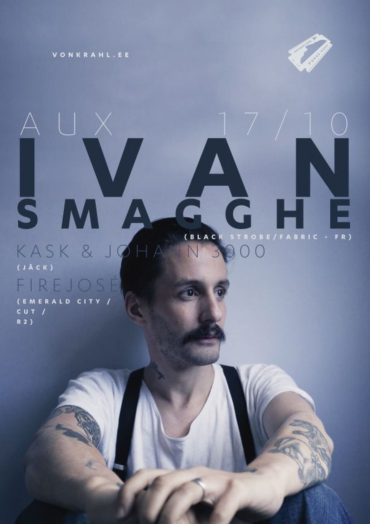 Von Krahlis esineb DJ’de DJ Ivan Smagghe Pariisist