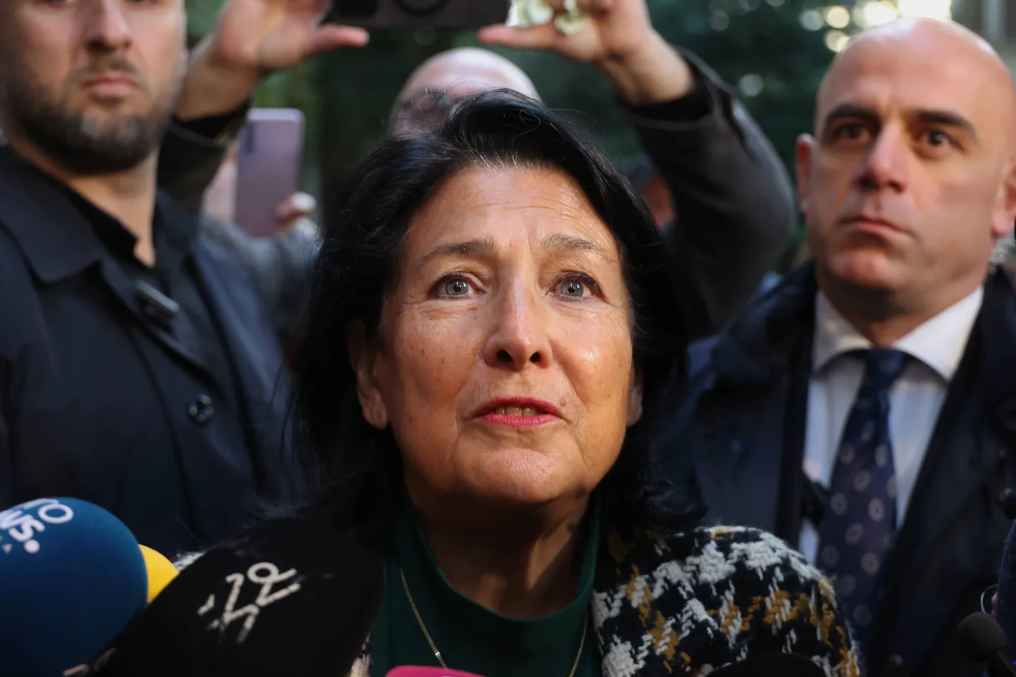 Gruusia läänemeelne president Salomé Zurabišvili.