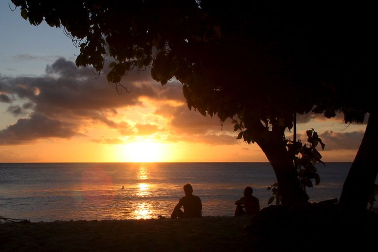 Päikeseloojang Kiribatil