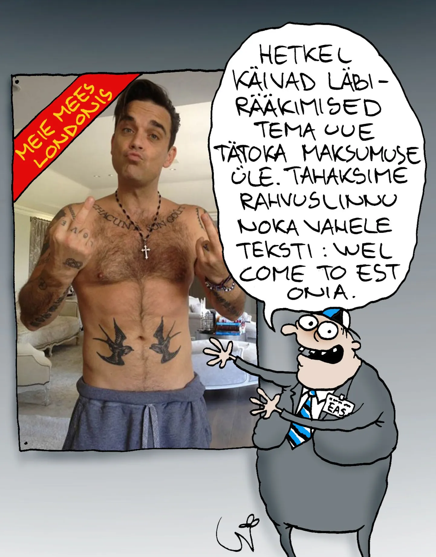 Robbie Williams.