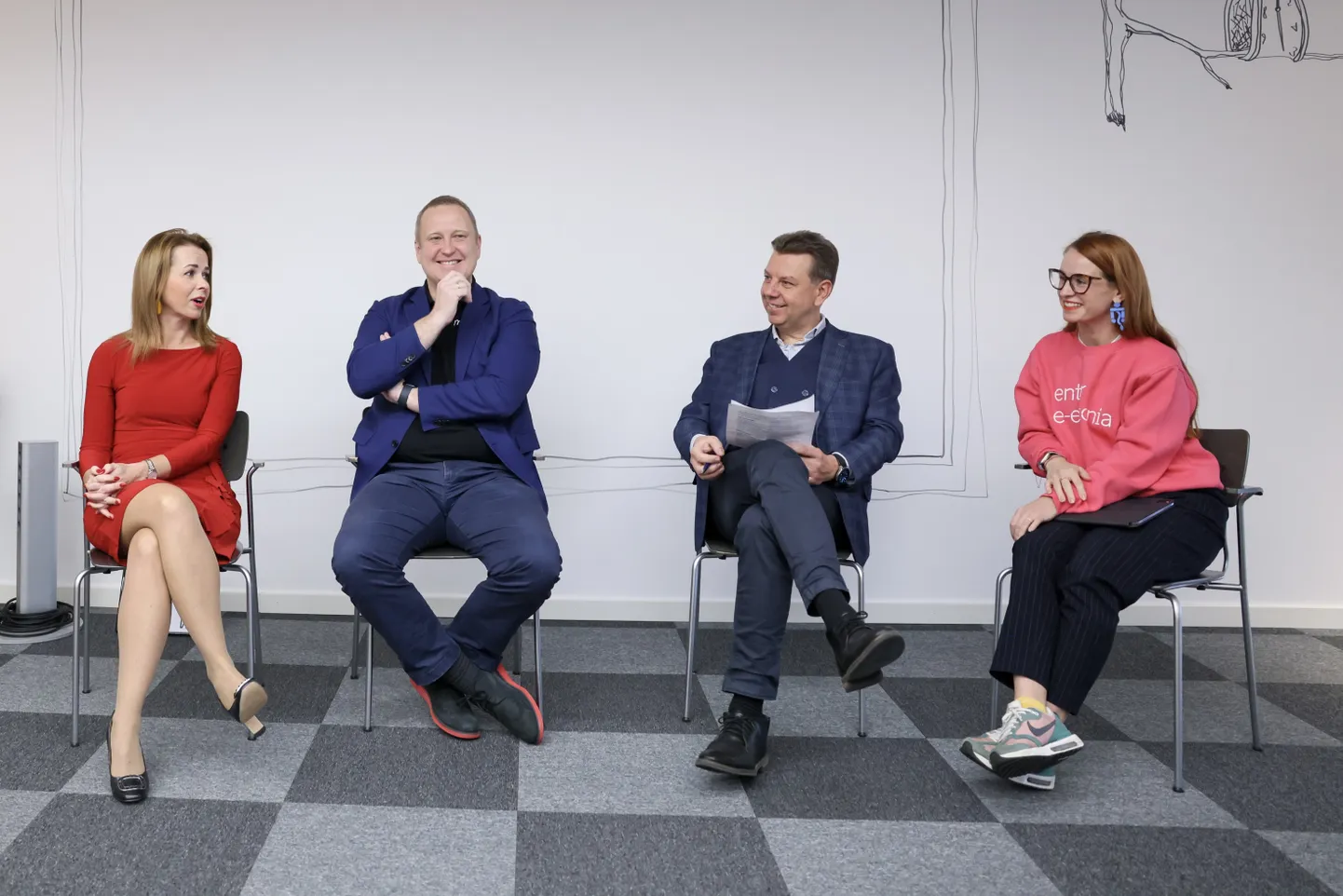 Eksperdid arutavad fintech-strateegia üle.