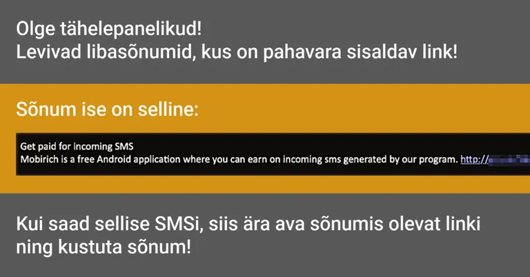 Pahavara SMS.