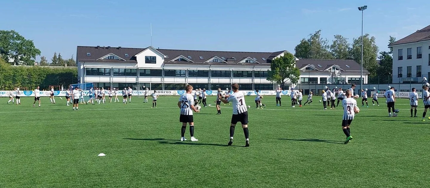 Põlva Lootospargis algas rahvusvaheline Soccer Aid suvelaager 2023.