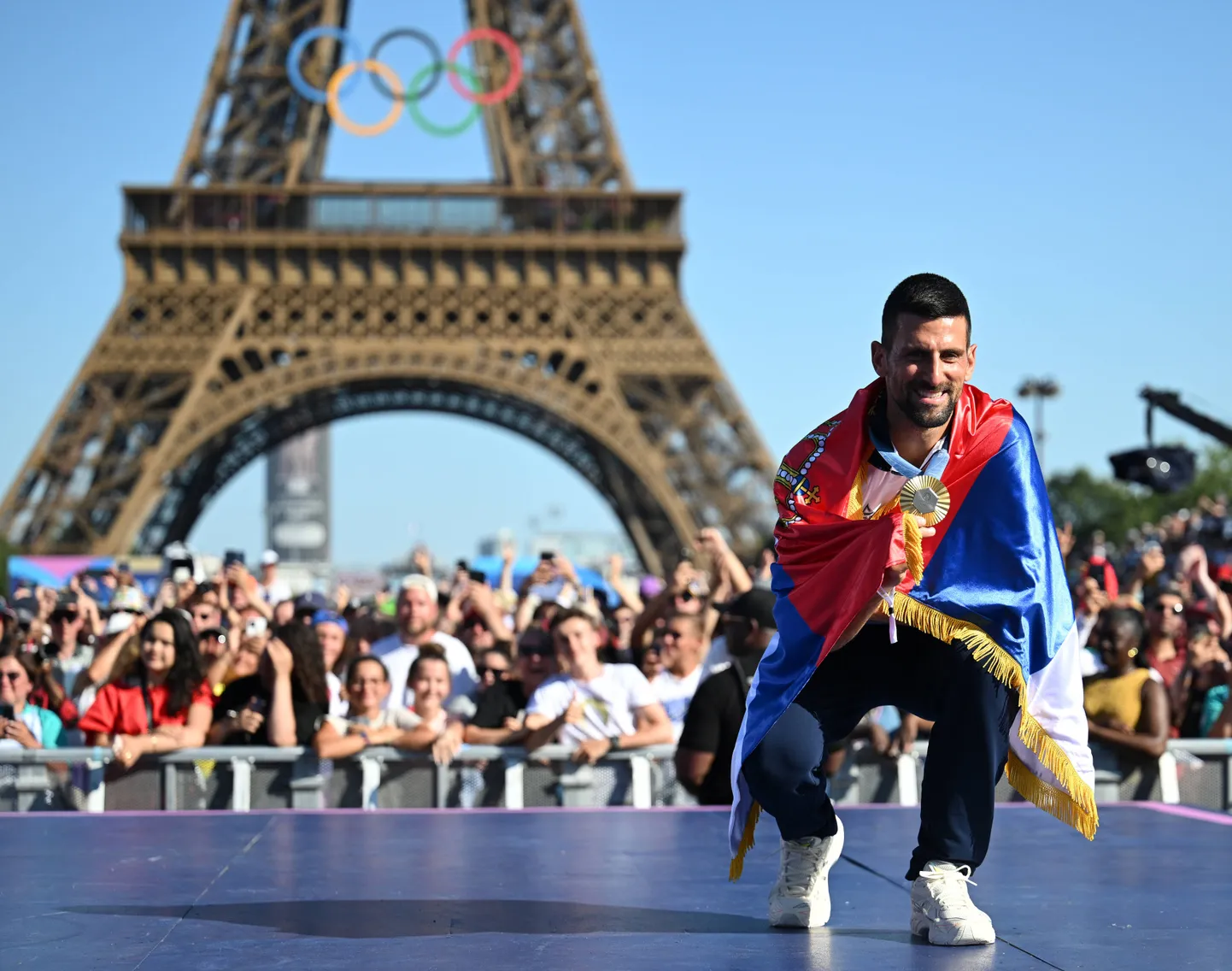 Serbia tennisesuperstaar Novak Djokovic.