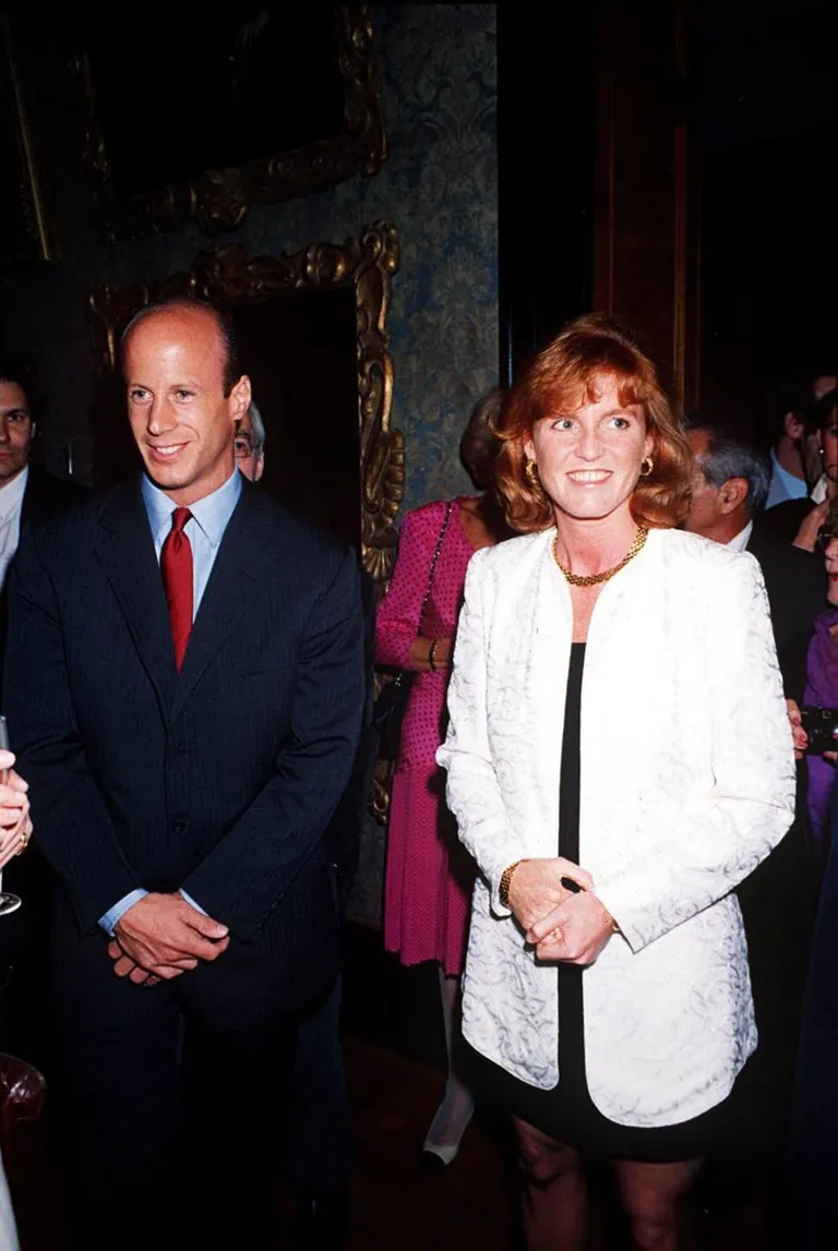 Sarah Ferguson ja John Bryan 1992. aastal