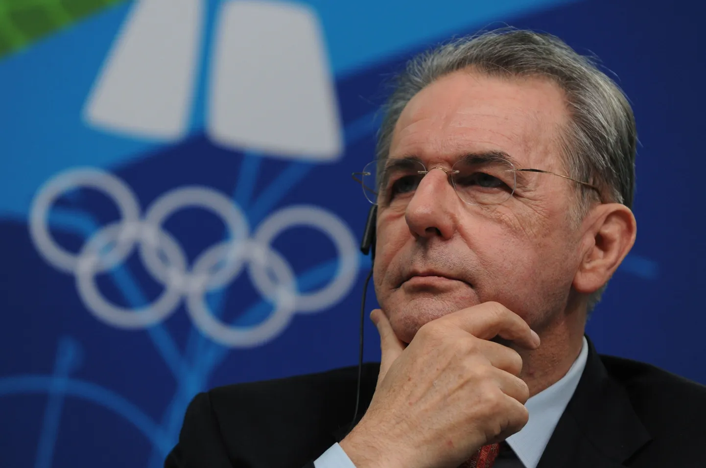 Rahvusvahelise Olümpiakomitee president Jacques Rogge.