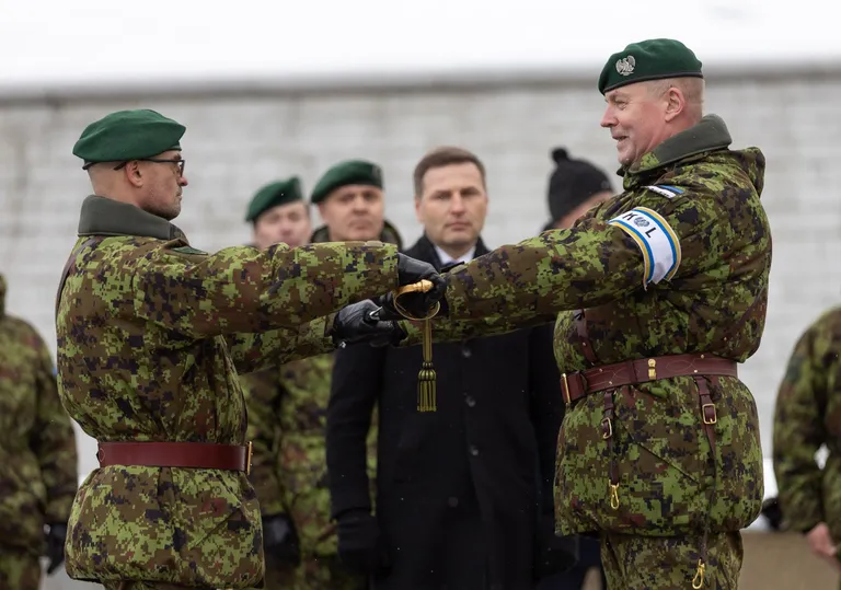 15. detsembril 2023 andis kindral Riho Ühtegi Kaitseliidu juhtimise üle kindralmajor Ilmar Tammele.