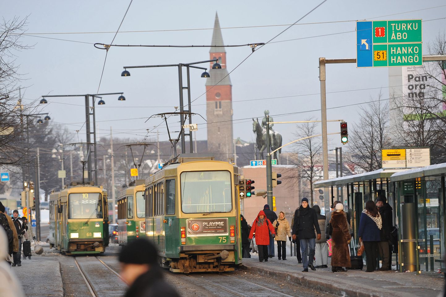 Helsingi ühistransport võib sel nädalal seisma jääda.