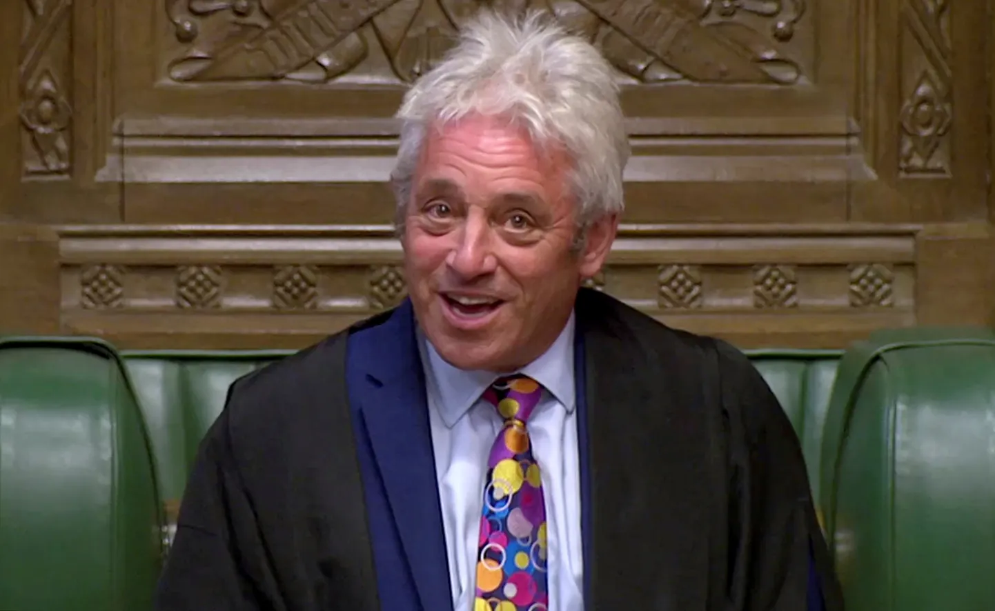 Esmaspäeval tagasiastumisest teatanud Briti parlamendi alamkoja konservatiivist spiiker John Bercow, kes on selles ametis olnud viimased kümme aastat.