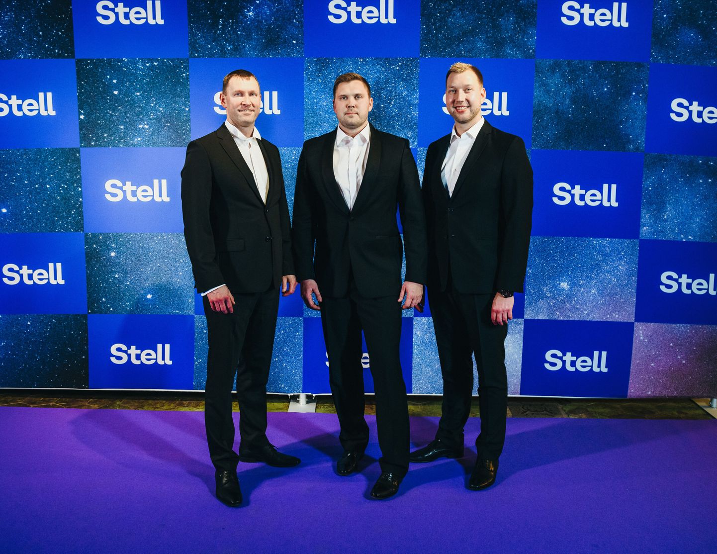 Stelli juhatuse liikmed: vasakult finantsjuht Kaur Õllek, tegevjuht Mikk Sillamaa, müügi- ja ostudirektor Margus Välling.