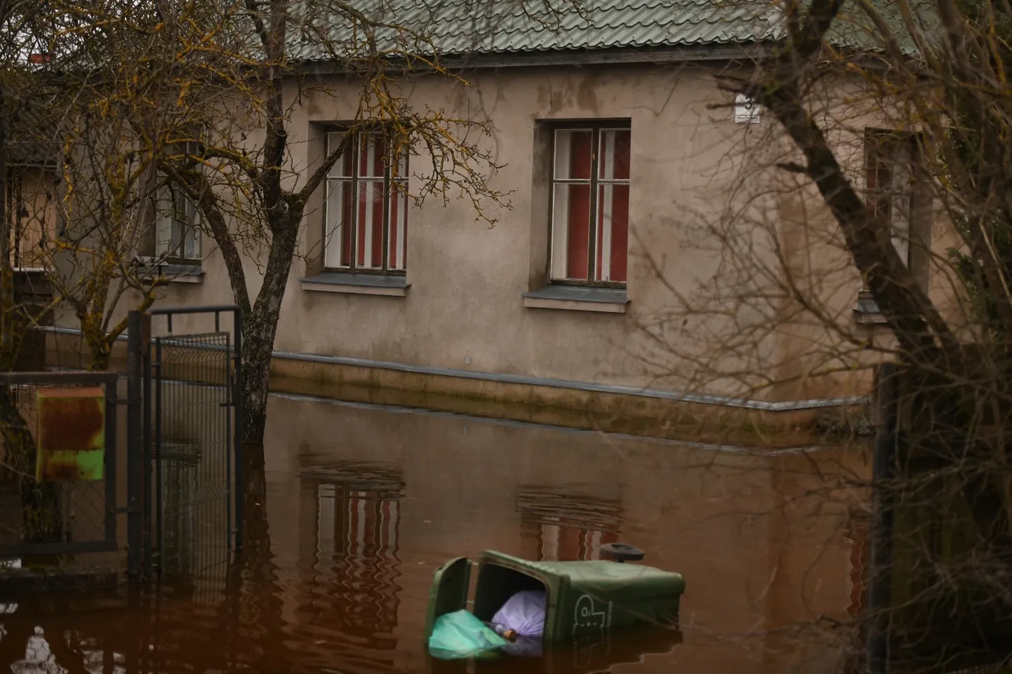 Наводнение в Екабпилсе в 2023 году