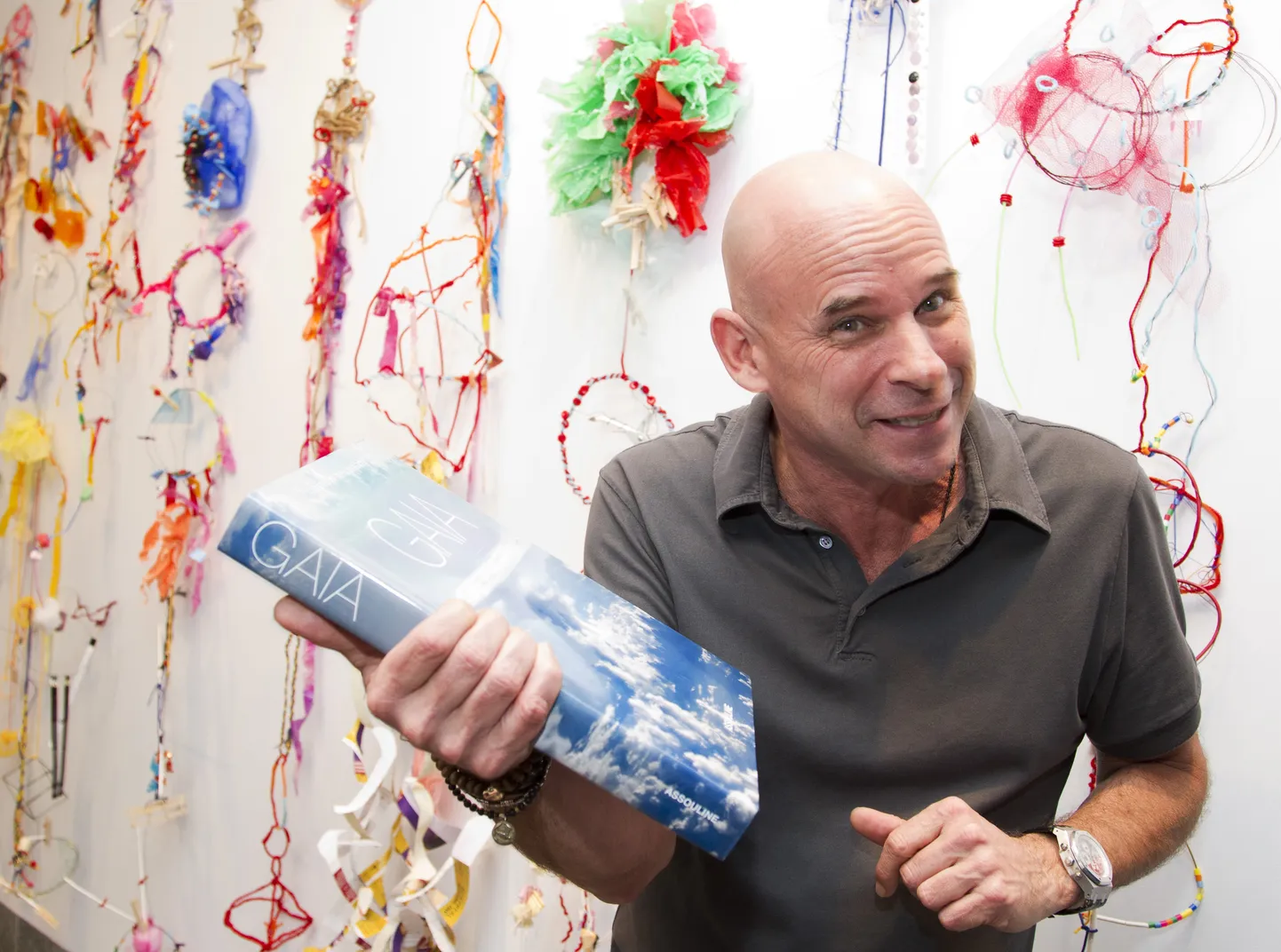 Cirque du Soleil' asutaja Guy Laliberté.