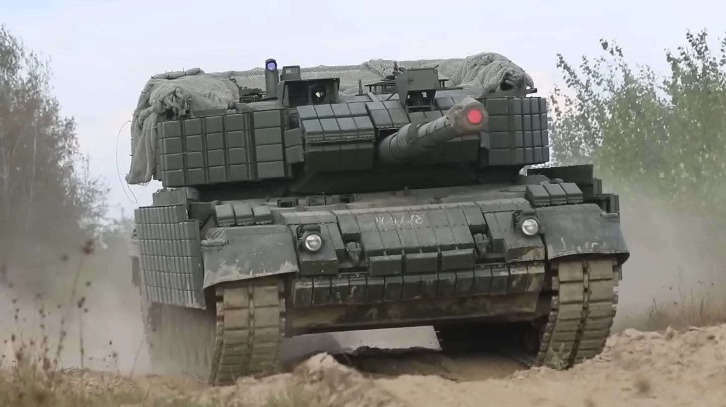 Ukraina tank Leopard 1A5DK.