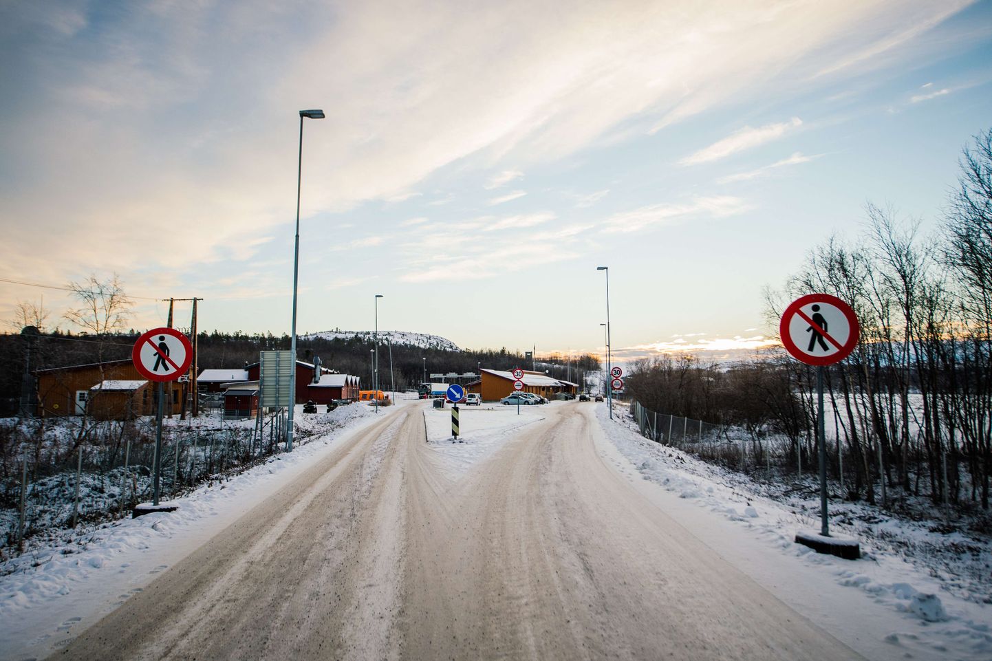 Storskogi piiripunkt Norra-Vene piiril.