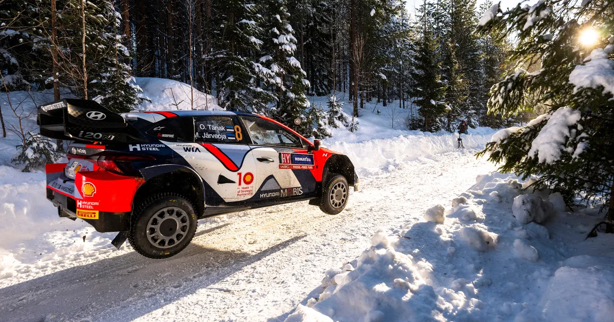 Rootsi rallil stardib viis Eesti rallipaari, Rally1 autosid kokku 12