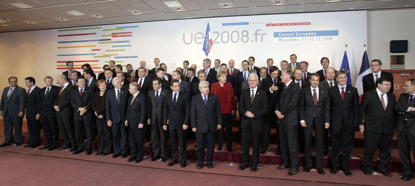 Euroopa Liidu liikmesmaade juhid kogunesid Brüsselis.