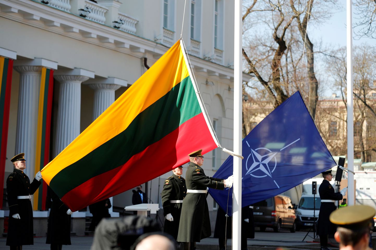 Leedu NATO-liikmesuse aastapäeva tähistamine Vilniuses. Foto on illustratiivne.
