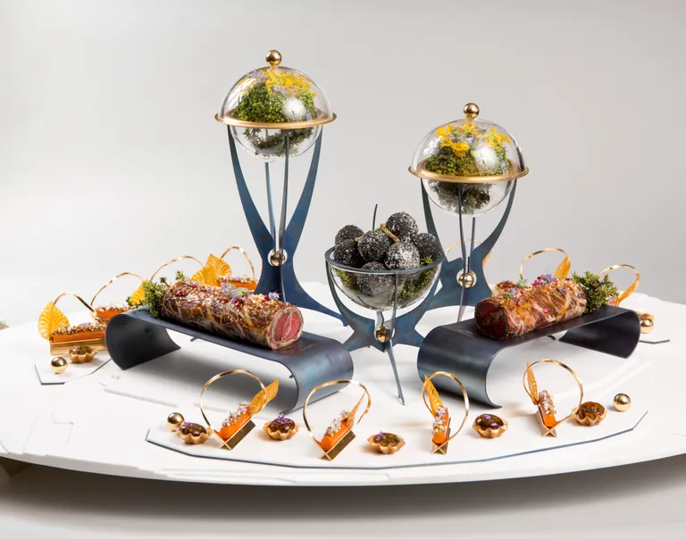 Так будет выглядеть конкурсное мясное блюдо команды Эстонии.