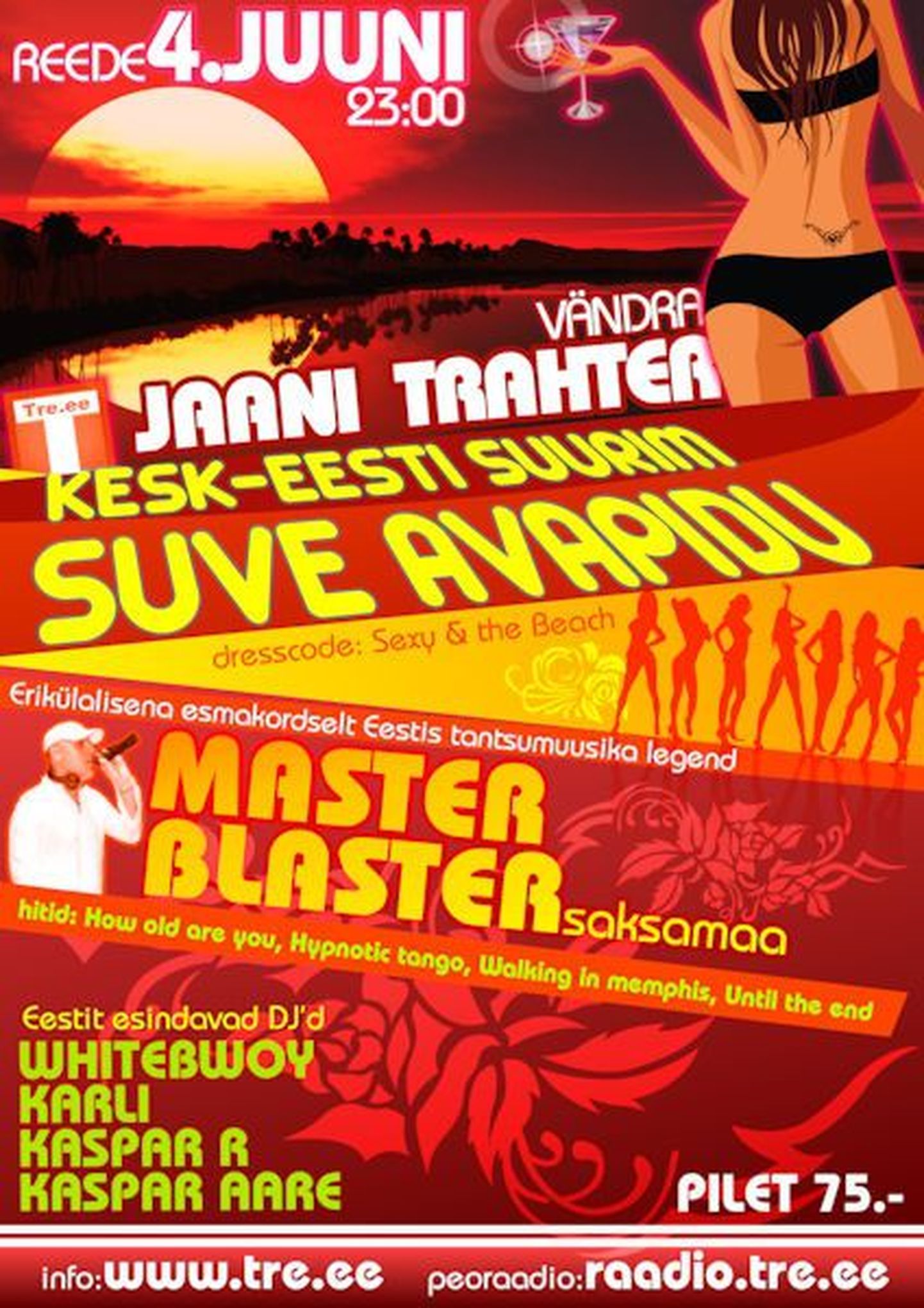 Master Blaster(GER) esineb reedel esmakordselt Eestis!