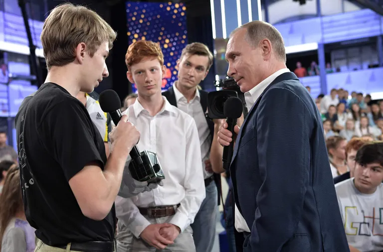 Venemaa president Vladimir Putin Sotšis