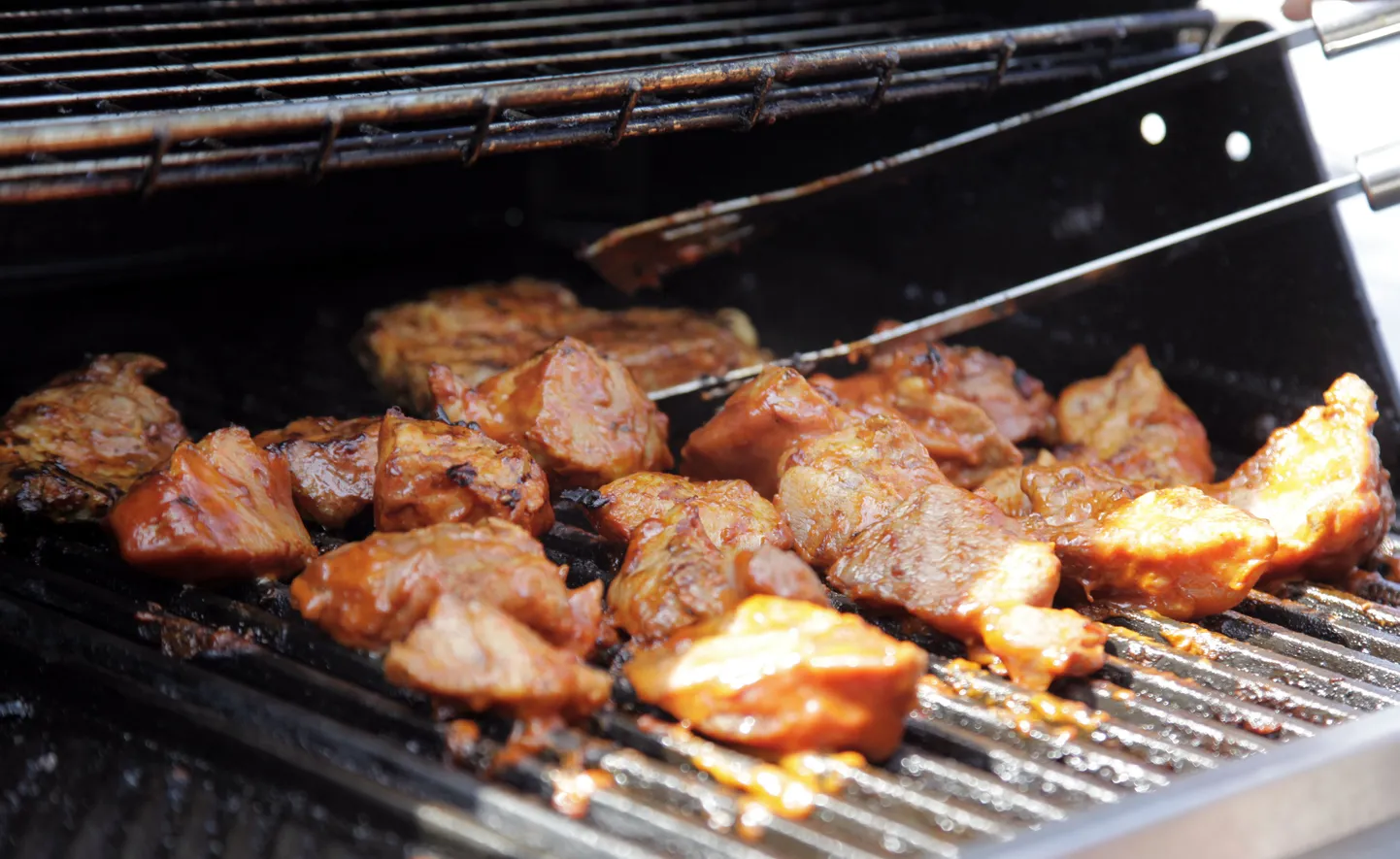 Grill-liha. Foto on illustreeriv.