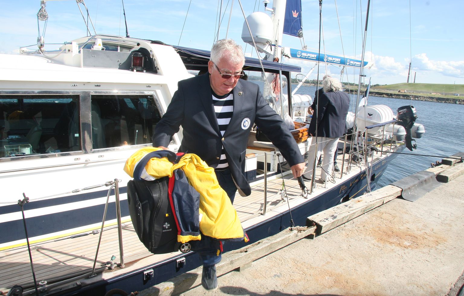 Летом 2019 года Силламяэский порт встречал парусник "Адмирал Беллинсгаузен", который отправился на другой конец света - в Антарктику. Тийт Вяхи принял участие в первом этапе морского похода - от Кронштадта до Силламяэ.
