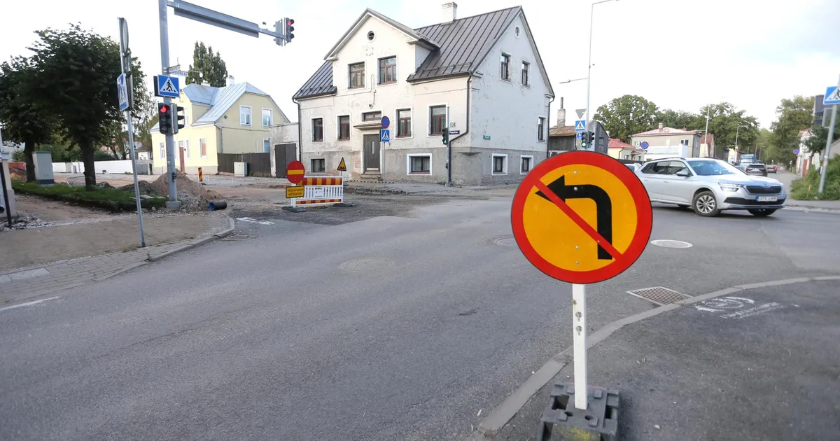 Puiestee ja Roosi tänava ristmik suletakse novembri lõpuni
