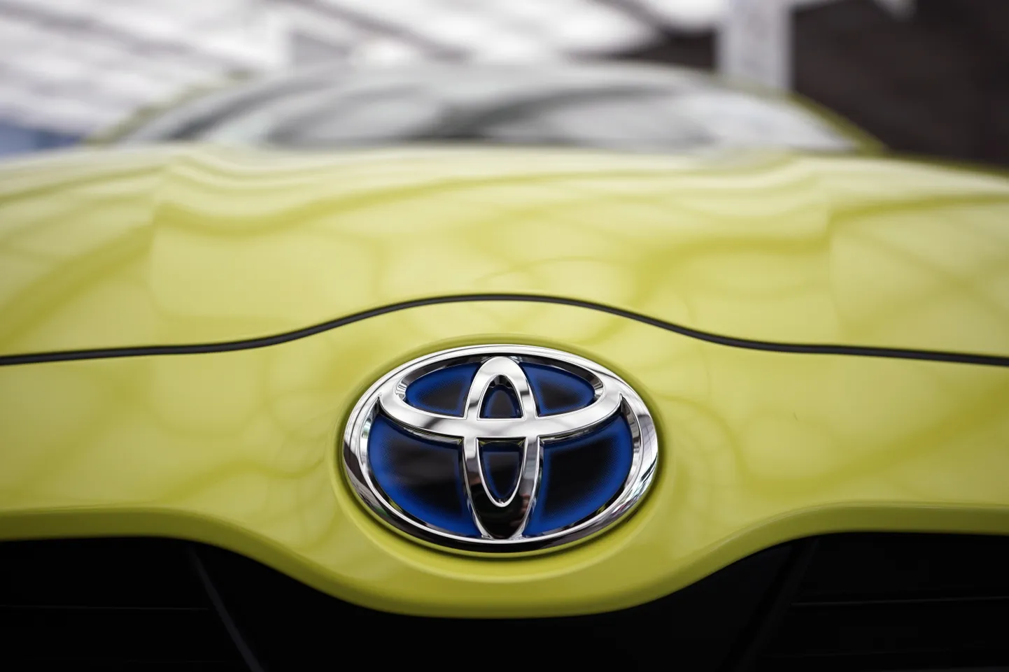 Toyota logo.