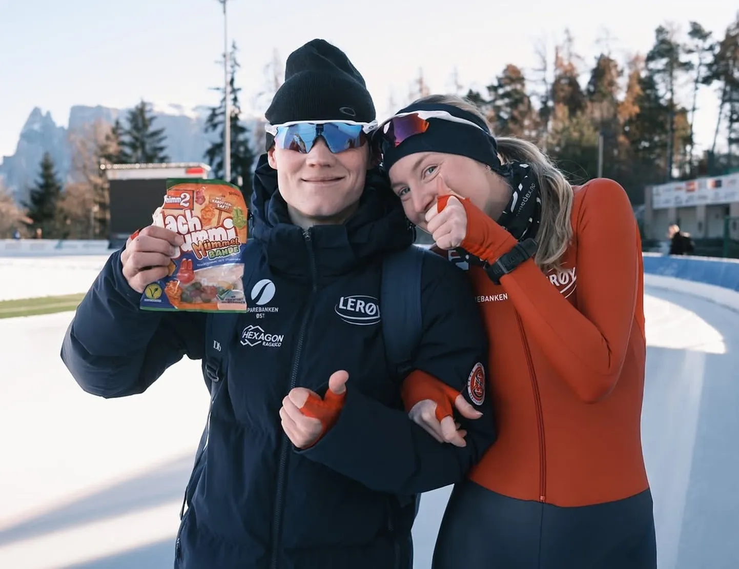 Ragne Wiklund ja Kristian Gamme Ulekleiv.